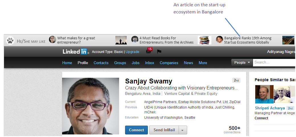 Sanjay Linkedin